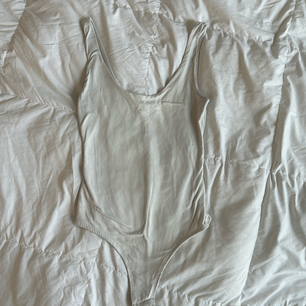 White tank bodysuit